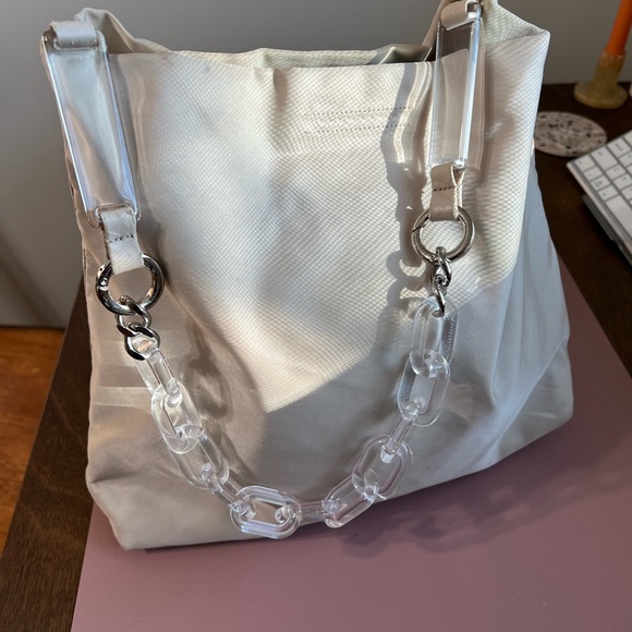 VINTAGE ECRU PRADA BAG - Picture 6 of 7